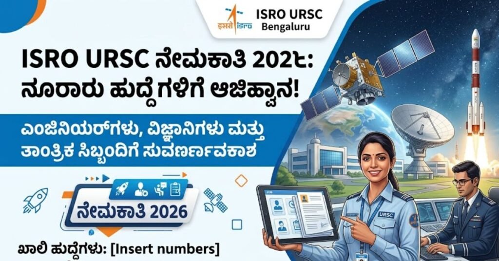 ISRO URSC Recruitment 2026