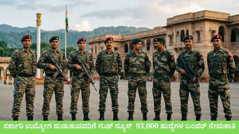 Paramilitary Jobs 2026 recruitment in CISF CRPF BSF ITBP