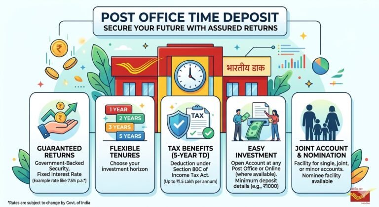 Post Office Time Deposit scheme interest rate 2026