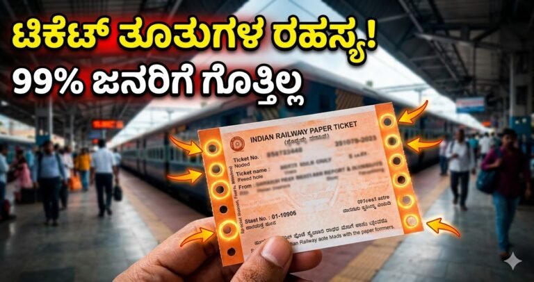 Railway Ticket Holes